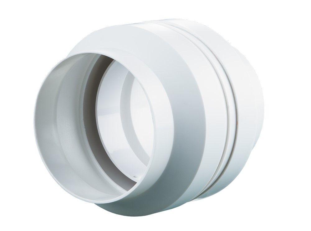 соединитель эра pu16. 8 для круглых воздуховодов. соединитель круглых каналов (125 мм) vents 10204760. соединитель круглых каналов. соединитель пластик, d100 10sk.